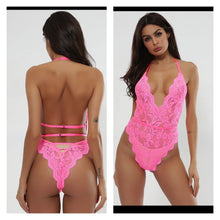 Load image into Gallery viewer, 1 pc Lace with adjustable back straps
